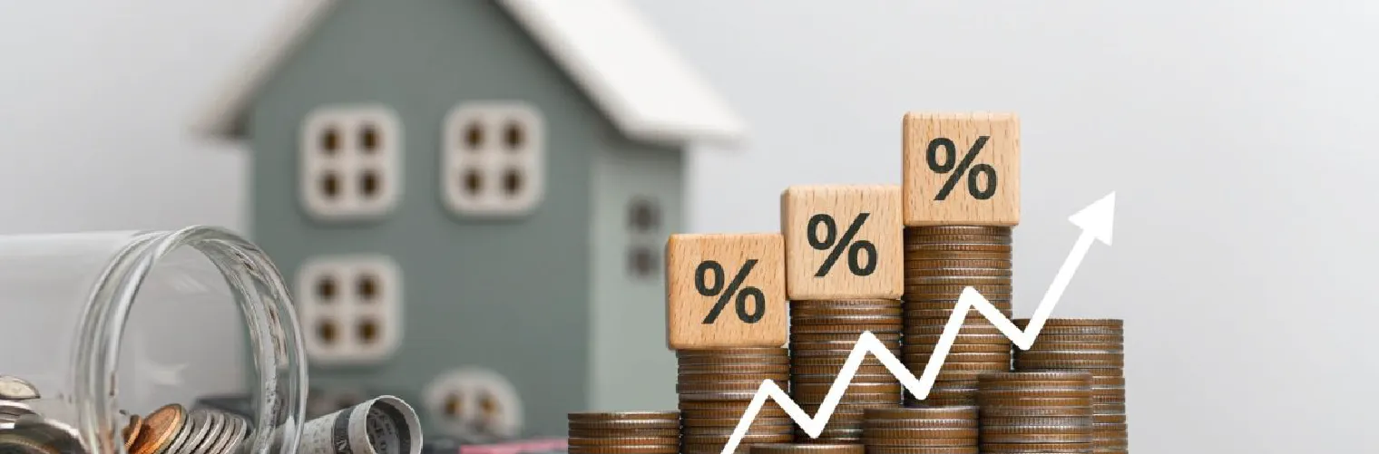 Business meeting with people discussing property map on a wall